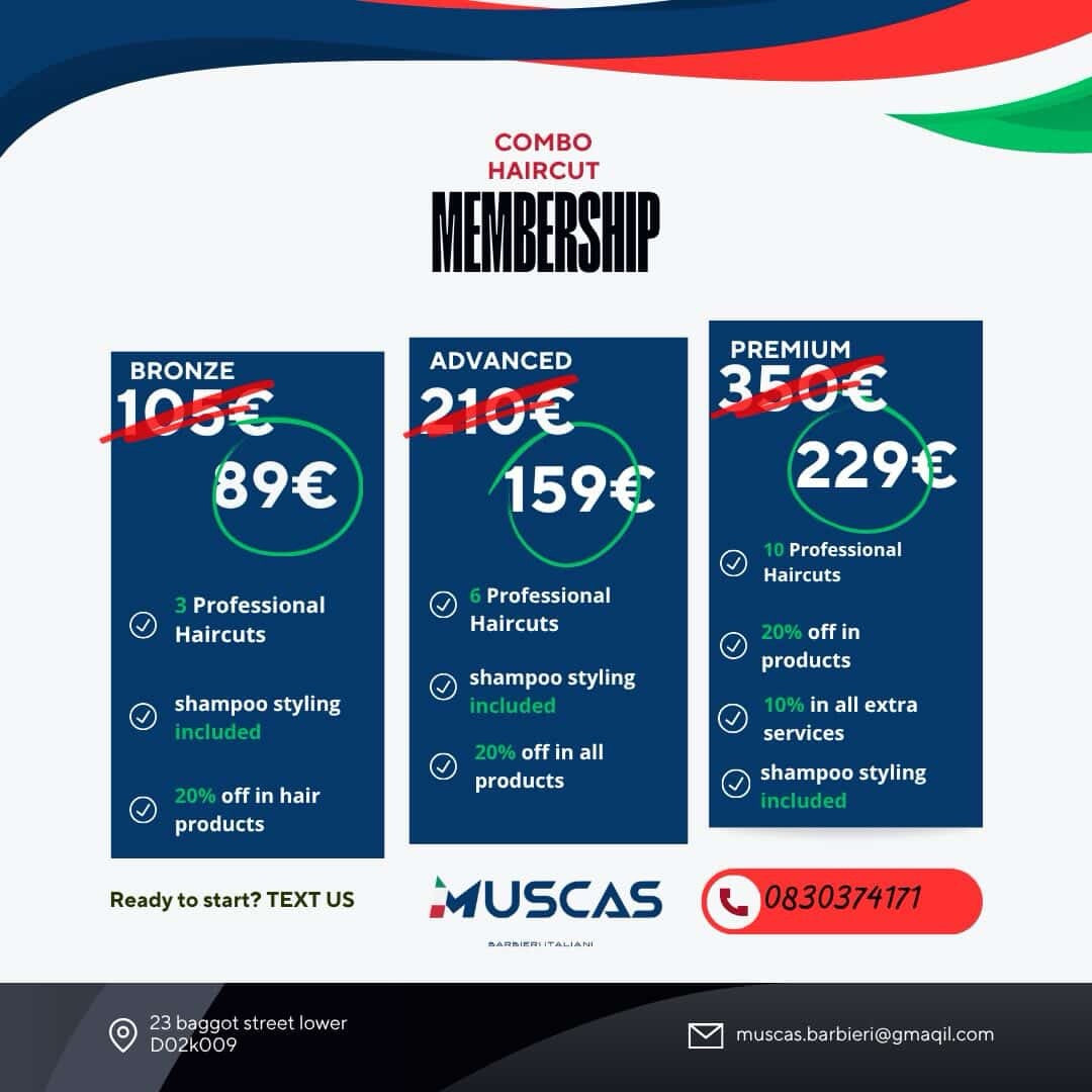 Haircut Membership — Bronze