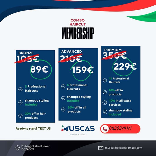 Haircut Membership — Bronze